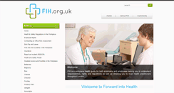 Desktop Screenshot of fih.org.uk